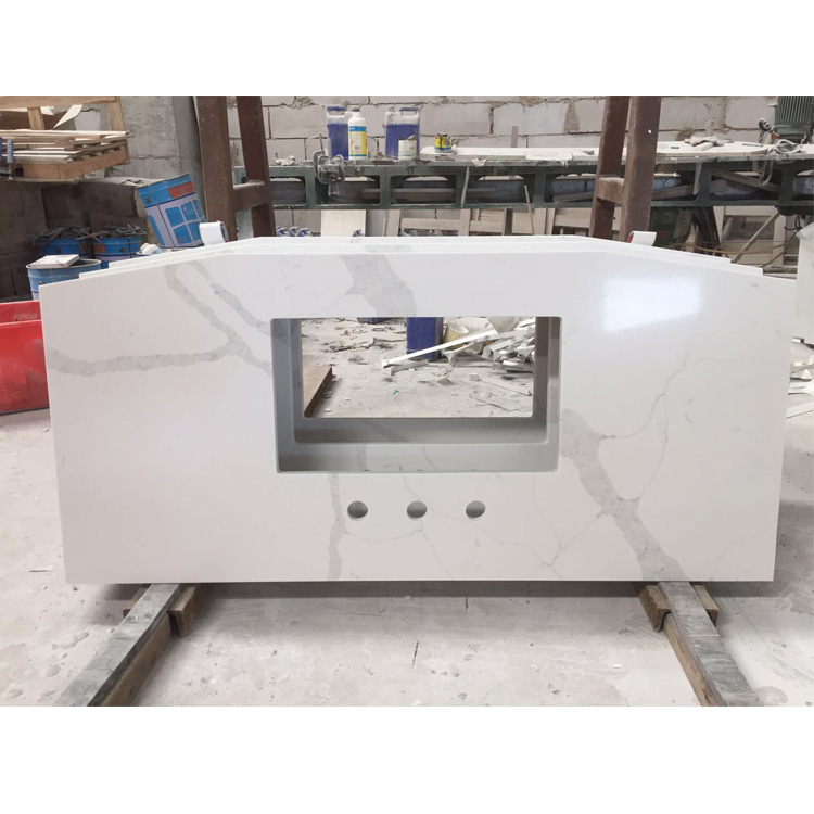 Carrara Quartz Vanity Tops