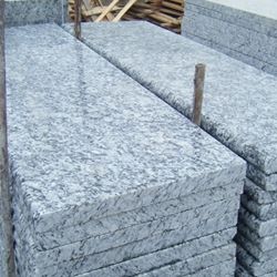 Spray White Granite Paving Stone